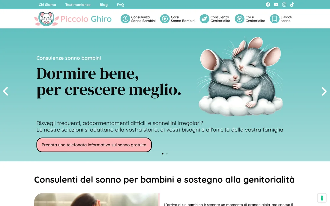 Preview of piccologhiro.it